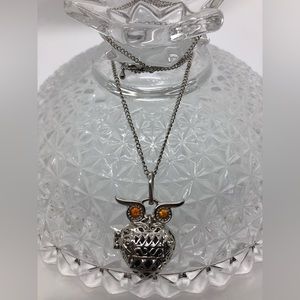 Difuser Owl Necklace